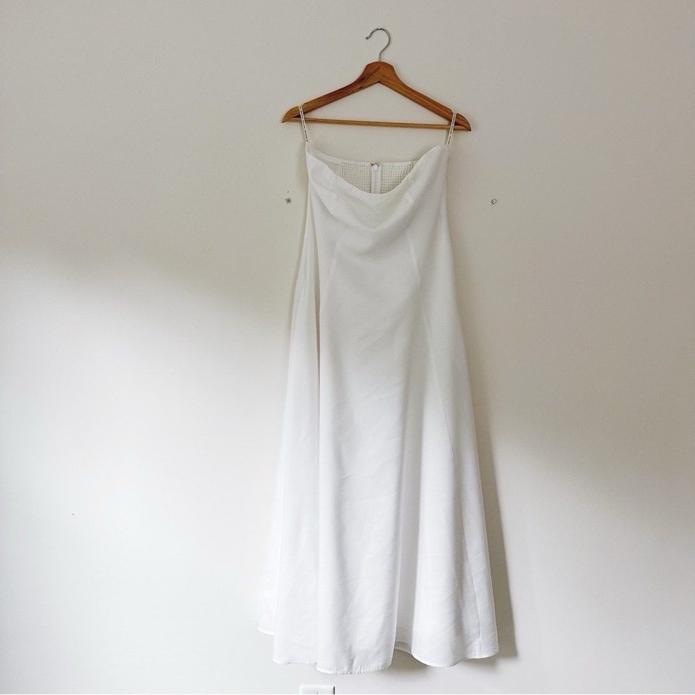 NEW Favorite Daughter The Favorite Linen Dress White - Picture 11 of 15